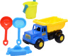Camion cu 4 Accesorii de Nisip, 35cm 