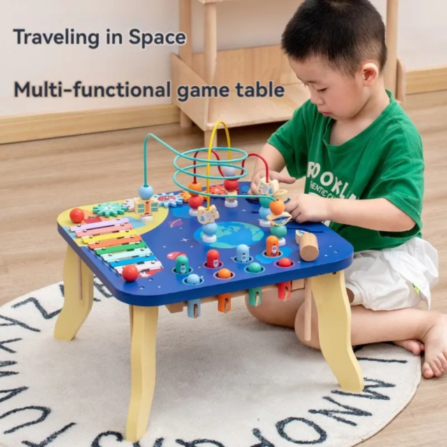 Masă Interactivă cu Activități Educaționale – Explorația Spațiului