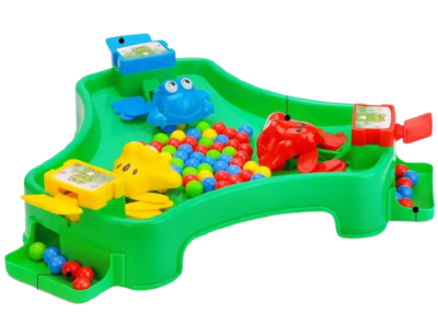 Joc Interactiv Crazy Frog cu Broscuțe Mâncăcioase și Bile Colorate | image