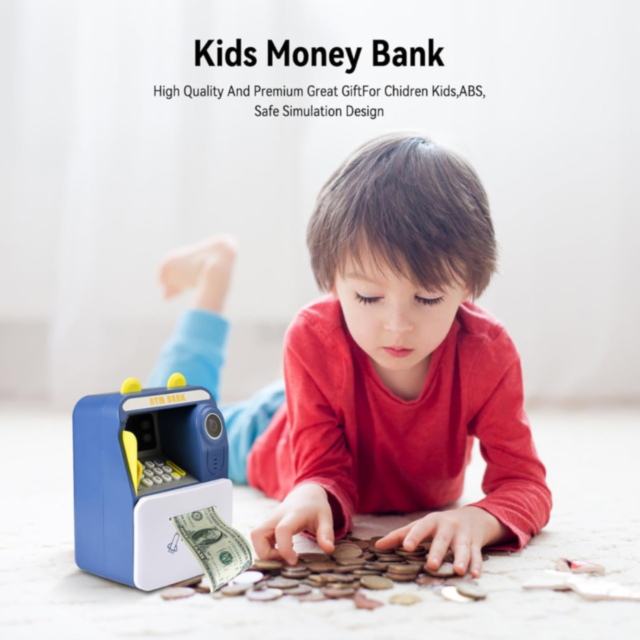 Pușculiță Interactivă ATM cu Recunoaștere Facială Simulată