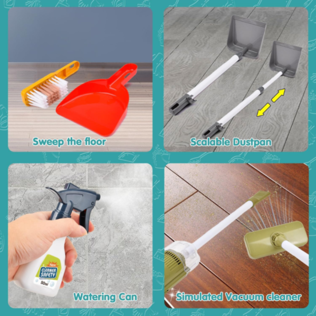 Set de Curățenie „Little Helper” cu 29 de Piese și Accesorii