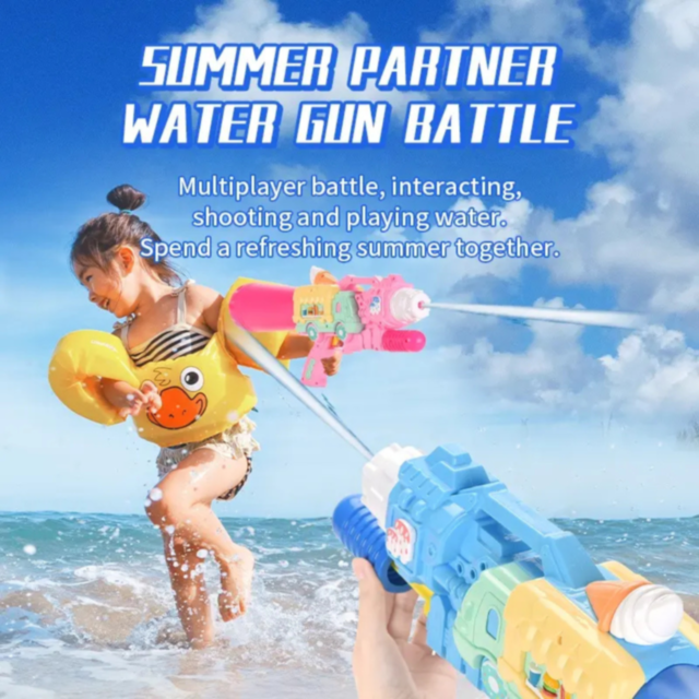 Pistol cu Apă 750 ml, Design Food Truck (culoare aleatorie)