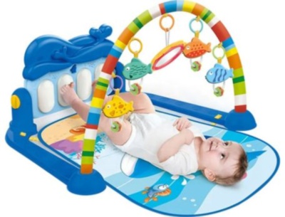 Covoraș Muzical pentru Bebeluși cu Pian și Arc | image