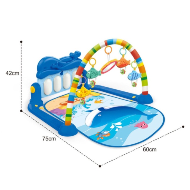Covoraș Muzical pentru Bebeluși cu Pian și Arc