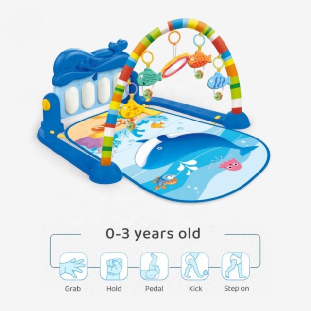 Covoraș Muzical pentru Bebeluși cu Pian și Arc