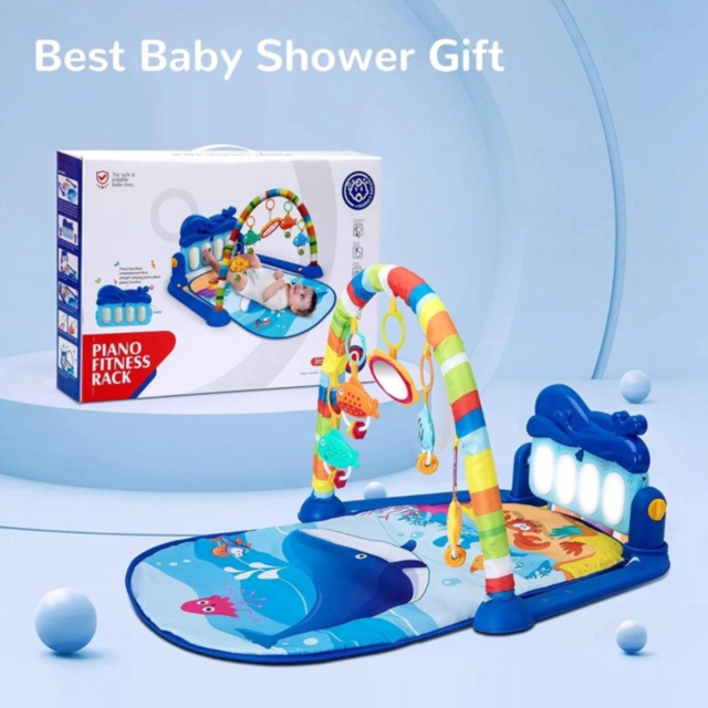 Covoraș Muzical pentru Bebeluși cu Pian și Arc