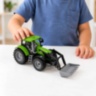 Tractor de jucărie cu inerție și braț mobil