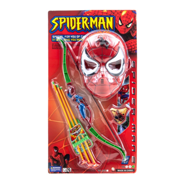 Set Omul Păianjen, Masca și Arc cu Sulițe