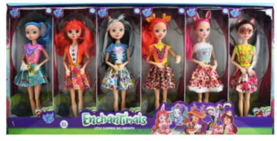 Enchantimals, set 6 Păpuși | image