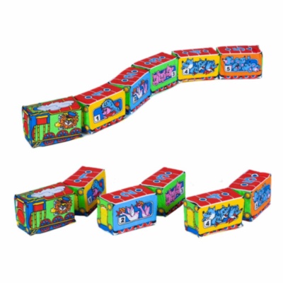 Trenuleț de Pluș cu Clopoței, pentru Bebeluși, 60cm | image