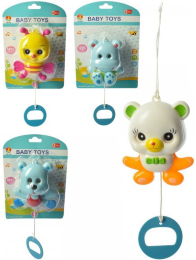 Zornăitoare Muzicală cu Mecanism Trage-Ața | image