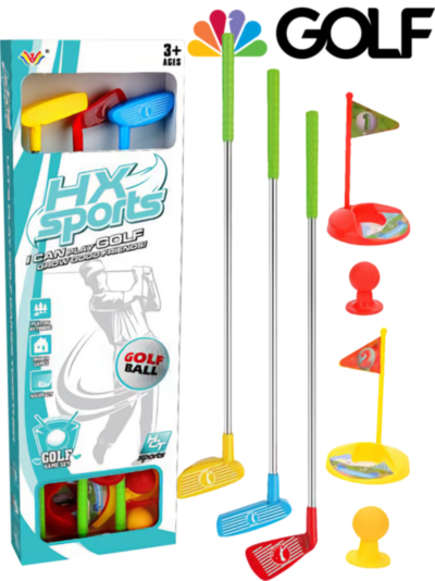 Set Golf, 3 Crose, Mingi și Accesorii | image