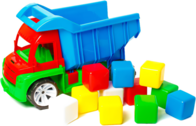 Camion Încărcat cu Cuburi, 36cm    | image