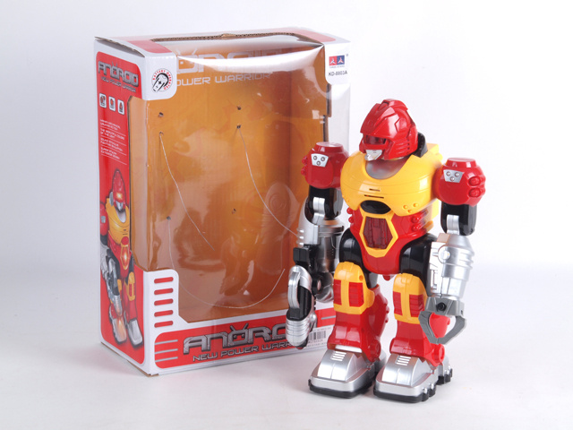 Робот Электронный Двигается со Звуковыми и Световыми Эффектами