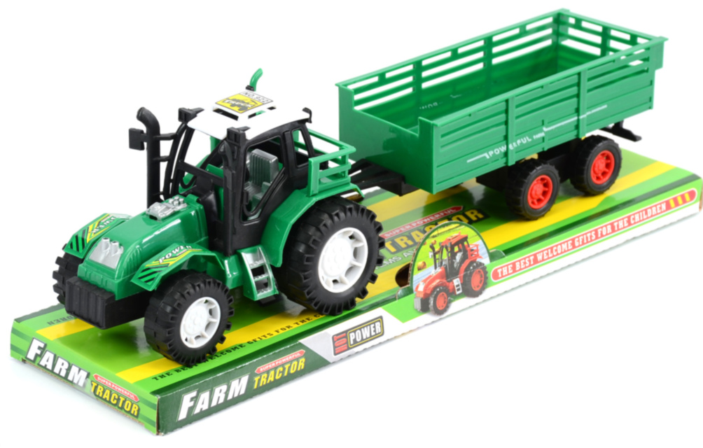 Tractor cu Remorcă, 35cm 