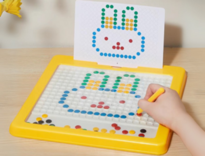 Tabla Magnetică de Desen și Sortare cu Cartonașe | image