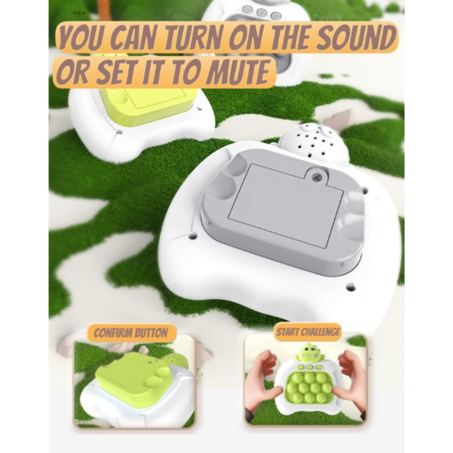 Pop It Electronic - Lumini, Joc de Viteză și Memorie (culoare aleatorie)