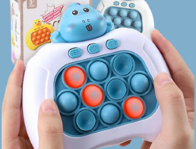 Pop It Electronic - Lumini, Joc de Viteză și Memorie (culoare aleatorie) | image