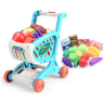 Cărucior de Jucărie cu Alimente și Fructe