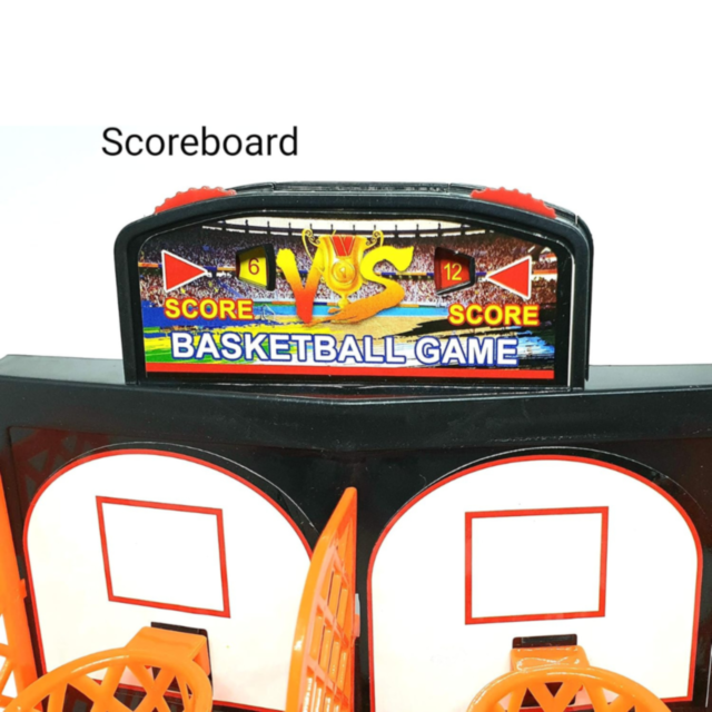 Joc de Baschet pentru Copii cu Lansator și Scor – Competiție Interactivă 1 vs 1