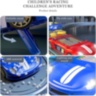 Mașină Interactivă de Curse cu Volan și Sunete (culoare aleatorie)