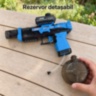 Pistol electric cu apă și lumini pentru copii