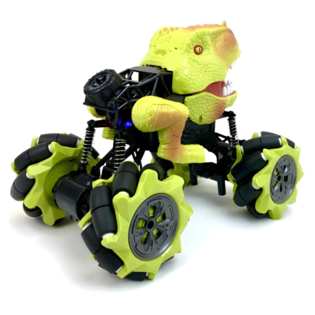 Mașină Stunt Dinozaur cu Abur și Sunete