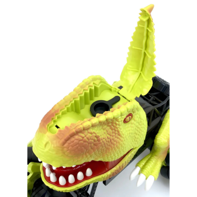 Mașină Stunt Dinozaur cu Abur și Sunete