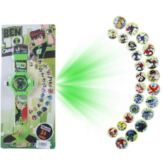 Ceas Proiector Ben 10 cu 24 de Imagini