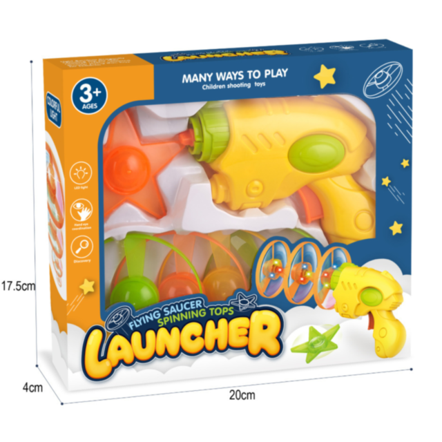 Lansator de Farfurii Zburătoare pentru Copii