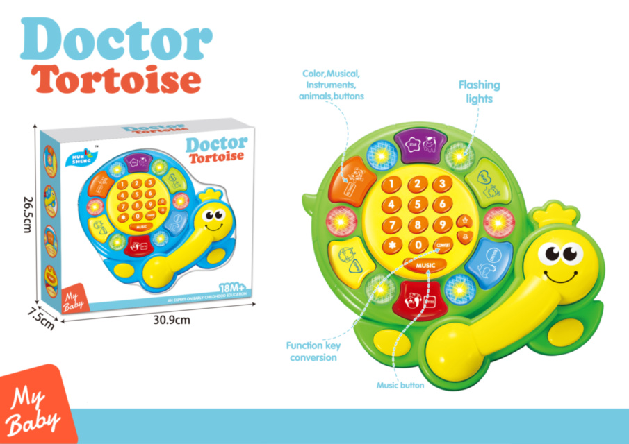 Telefon Interactiv cu Butoane și Activități