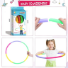 Hula Hoop Colorat - Ușor de Asamblat și Transportat, Diametru 60cm