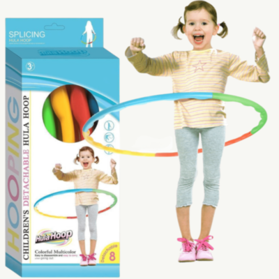 CERC HULA HOOP MULTICOLOR pentru copii cu segmente | image