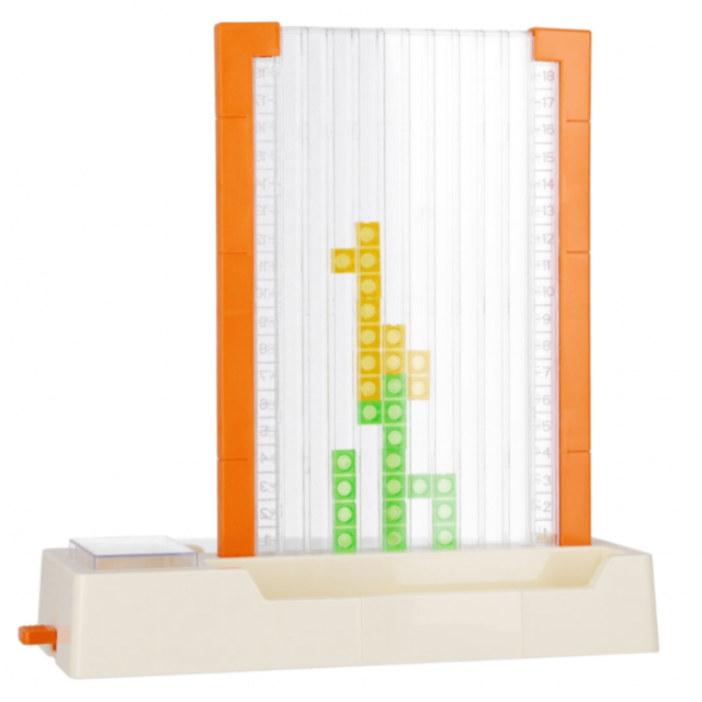 Joc de Construcție cu Blocuri Colorate Tetris Puzzle