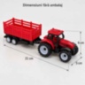 Tractor de jucărie cu remorcă și mecanism pull-back