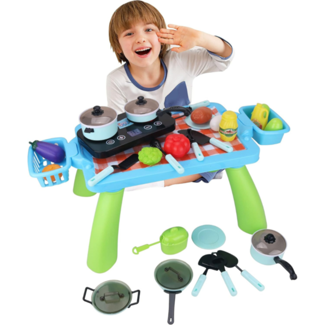 Set de Bucătărie pentru Copii cu Accesorii Interactive