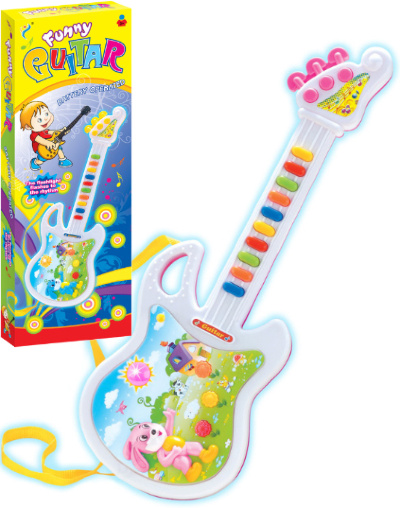 Chitară Electronică Interactivă cu Lumini și Sunete | image