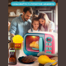 Cuptor cu Microunde pentru Copii cu Efecte Lumină și Set Alimentar Inclus