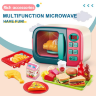 Cuptor cu Microunde pentru Copii cu Efecte Lumină și Set Alimentar Inclus
