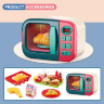 Cuptor cu Microunde pentru Copii cu Efecte Lumină și Set Alimentar Inclus