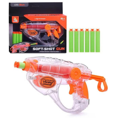 Pistol Soft Shot cu Gloanțe din Spumă – Rapid Fire | image