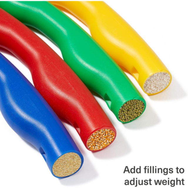 Hula Hoop Colorat - 8 Piese, Diametru 79 cm