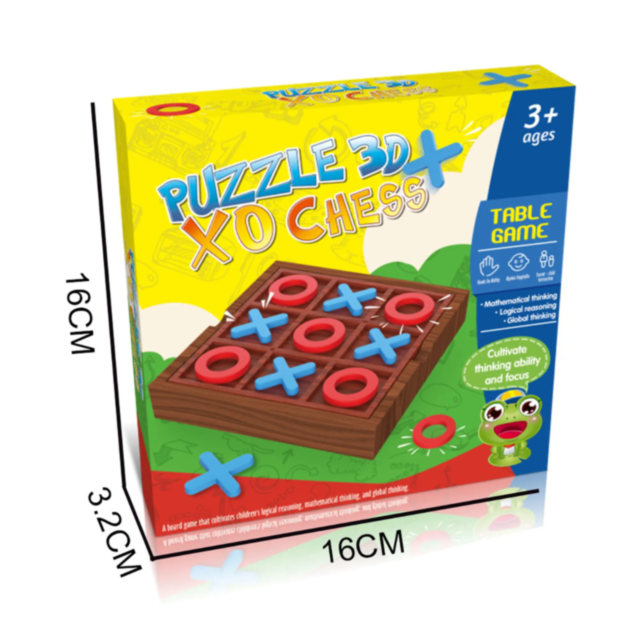 Tic Tac Toe - Joc Interactiv de Logică pentru Copii și Familie