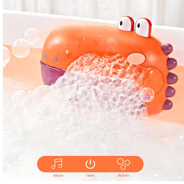 Jucărie de Baie cu Bule și Muzică – Dinozaur Interactiv (culoare aleatorie)