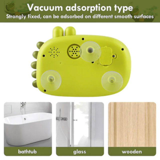 Jucărie de Baie cu Bule și Muzică – Dinozaur Interactiv (culoare aleatorie)