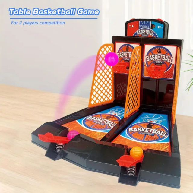 Joc Baschet de Masă pentru Doi Jucători – Competiție și Distracție Acasă