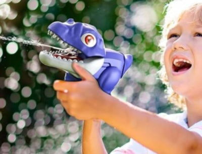 Pistol cu Apă în Formă de Dinozaur (culoare aleatorie) | image