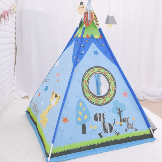 Cort Indian Copii cu Desene Colorate