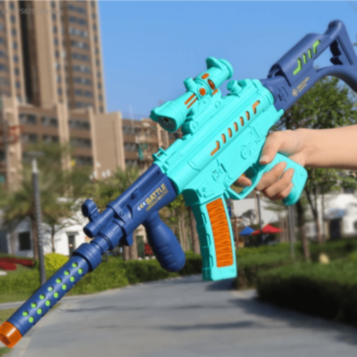 Pușcă de Jucărie Asamblabilă cu Lumini și Sunete (culoare aleatorie) | image