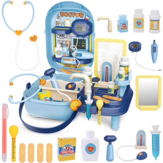 Set Doctor pentru Copii cu Valiză și Accesorii